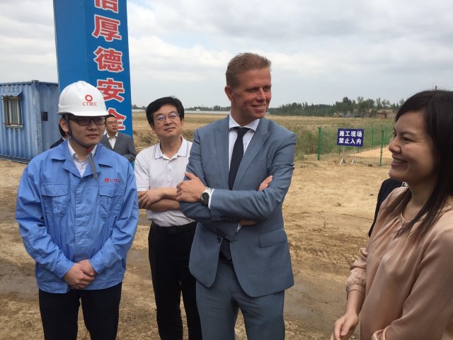 Start aanleg tuinbouwcomplex in Dezhou (China)