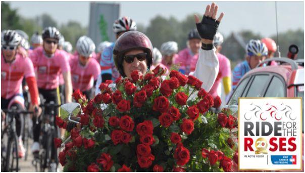 Ride for the Roses in actie voor KWF Kankerbestrijding