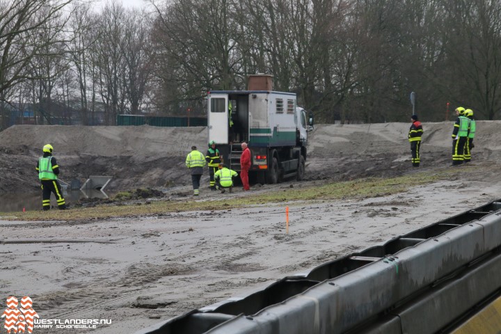 Flinke gasleiding geraakt tijdens sonderen