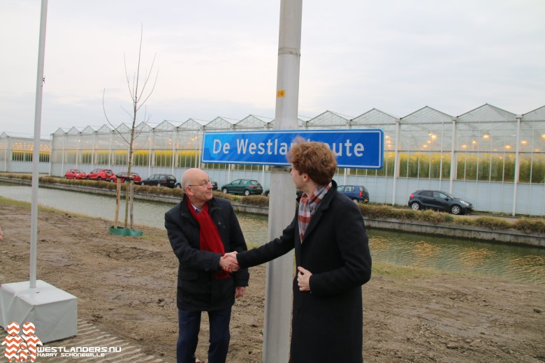 Nieuwe Westlandroute in gebruik genomen