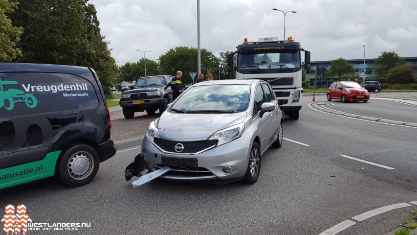 Kop-staart ongeluk op de N223