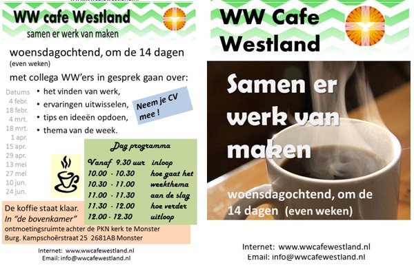 WW café Westland gaat van start