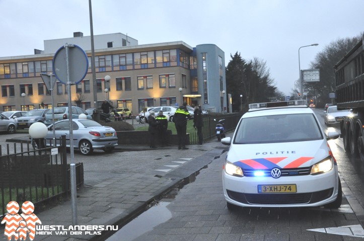 Scooter aangereden op de Middel Broekweg