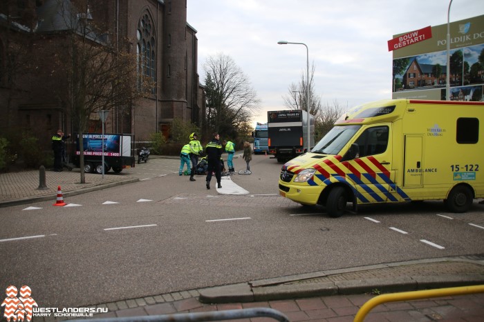 Fietsster overleden na ongeluk met vrachtwagen