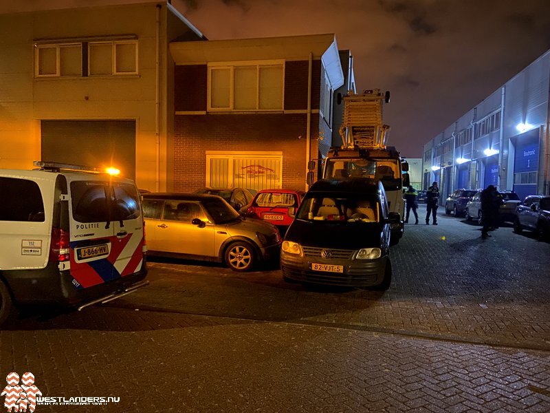 Explosie bij bedrijfspand Edisonstraat