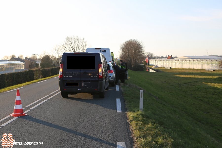 Veel vertraging en een gewonde na ongeluk N220