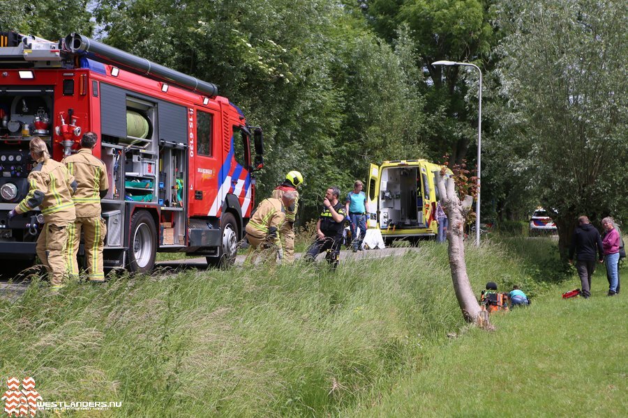 Scootmobielster gewond na val in greppel