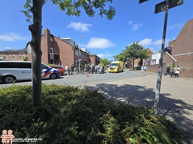Fietsster gewond na ongeluk Zandeveltweg