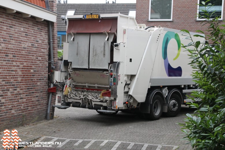 Gevel Singelstraat ontzet na stuurfout