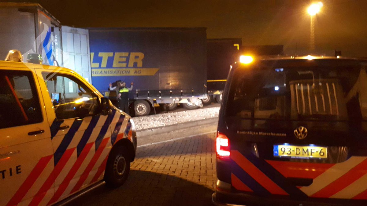 Zes illegalen aangehouden bij Stena Line