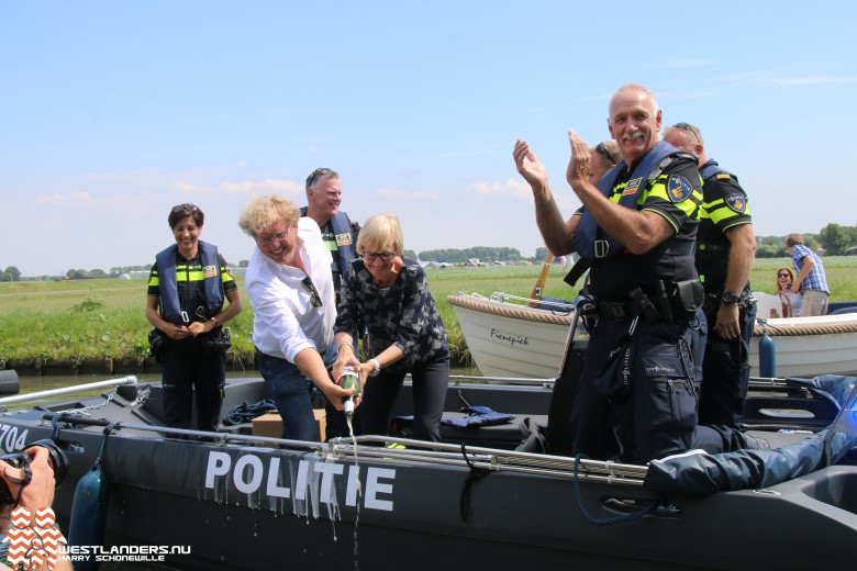 Nieuw politievaartuig voor Westland en Midden-Delfland