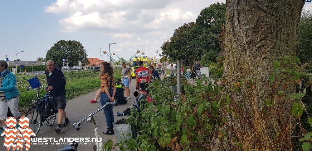 Wielrenners gewond na ongeluk Tramkade