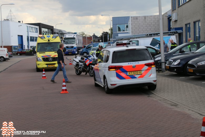 Twee ongelukken aan de Industriestraat