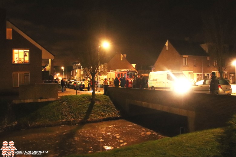 Wateroverlast door gesprongen leiding