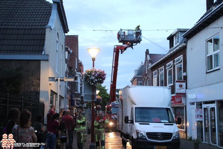 Nacontrole na zeer grote brand Molenstraat