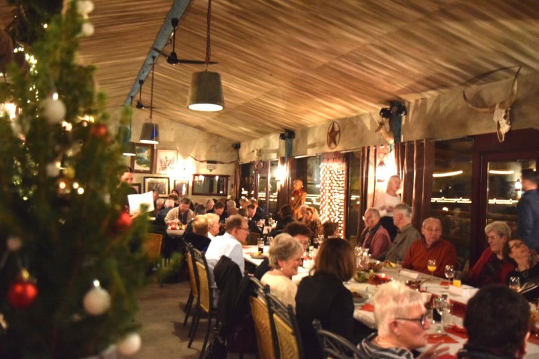 Parkinson Kerstdiner bij de Olsthoorn Ranch