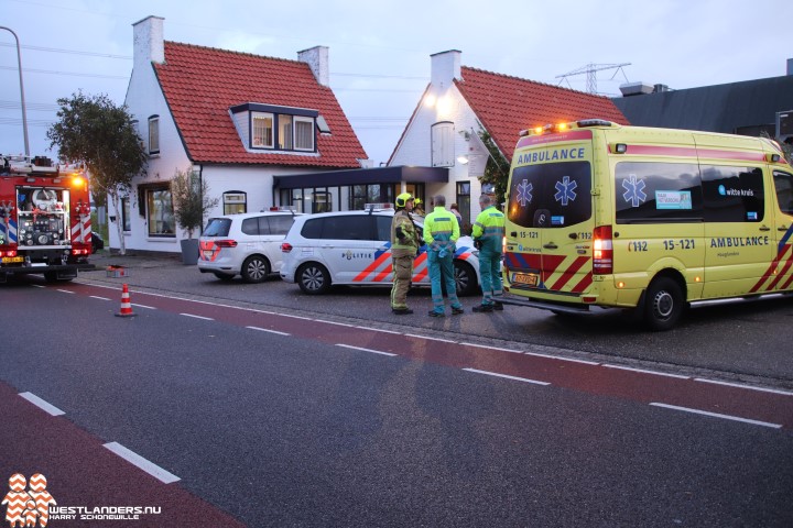 Zwaargewonde bij bedrijfsongeval Lange Kruisweg