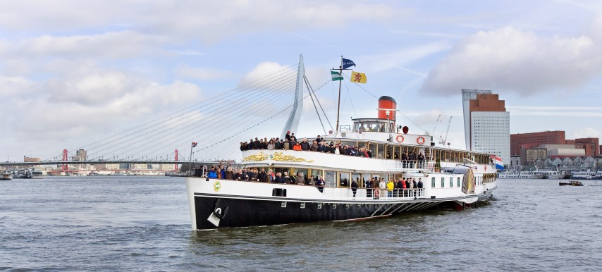 Zeevaart versus riviervaart ontmoeten elkander