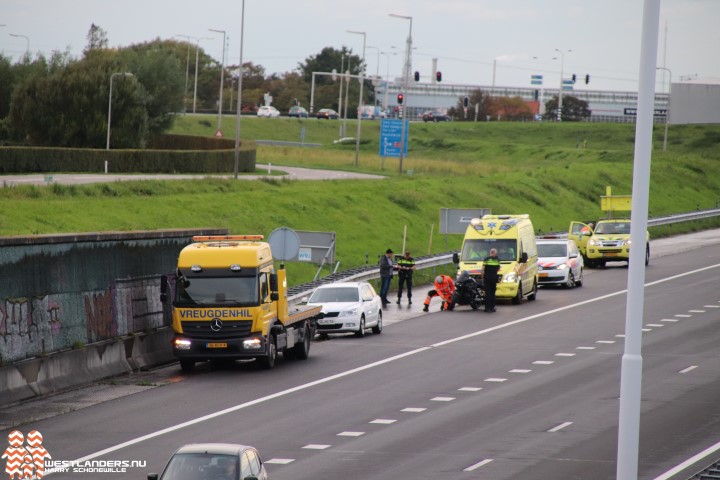 Incidenten op de A4 tijdens avondspits