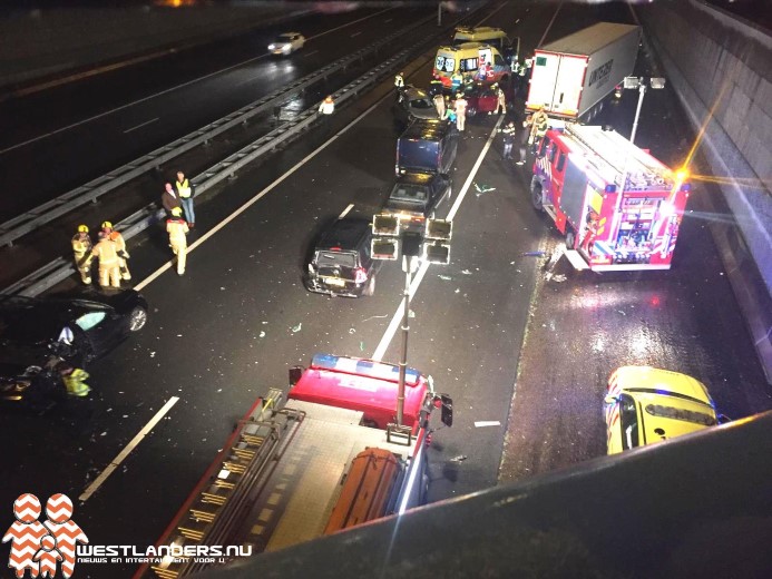 Roemeense chauffeur aangehouden na zwaar ongeluk A4