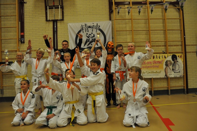 Spetterend Seishin Budo Halloween team toernooi