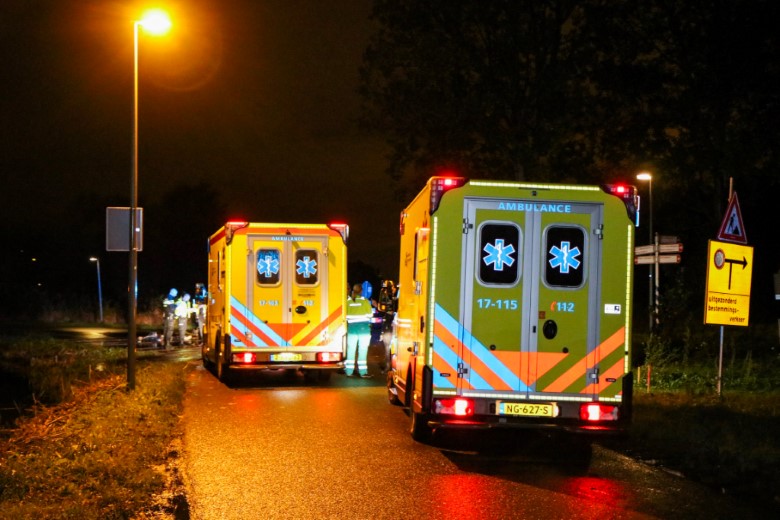 Man overleden na ongeval Broekpolderweg