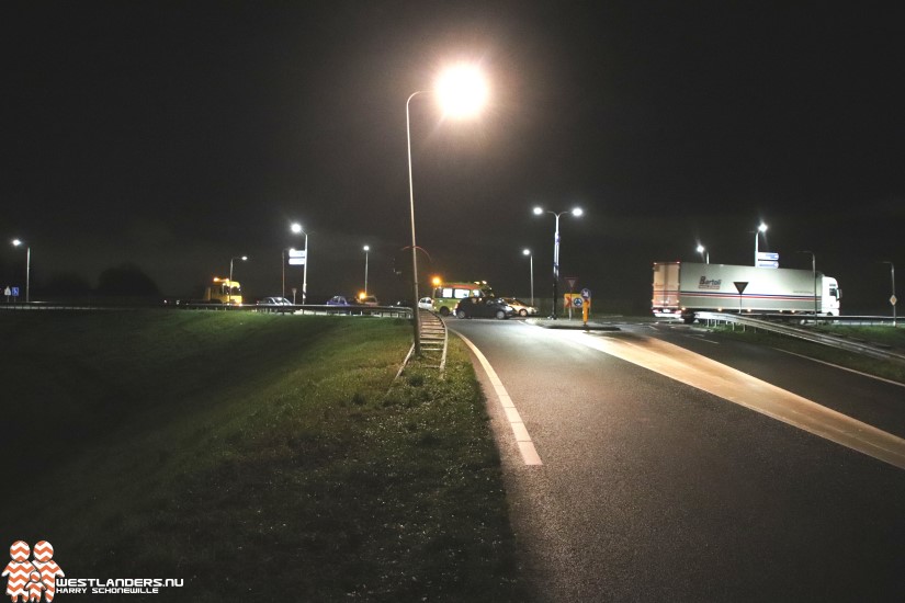 Ongeluk op de Westlandroute