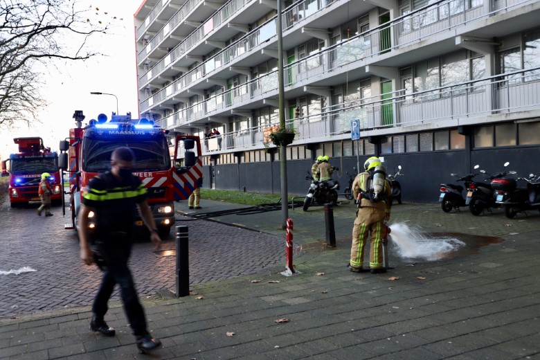 Keukenbrand aan het Sparrendal