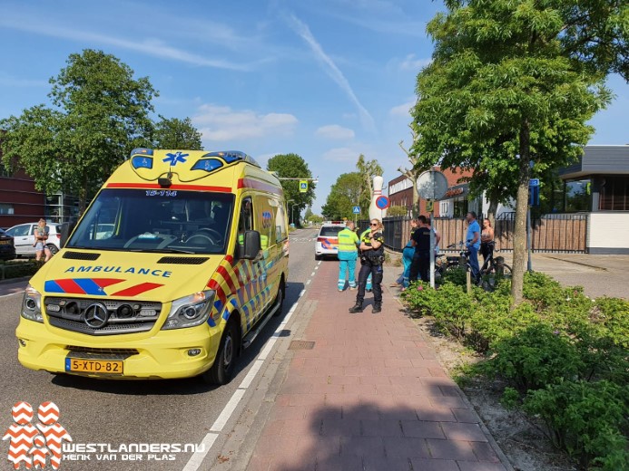 Fietser gewond bij ongeluk Veilingweg