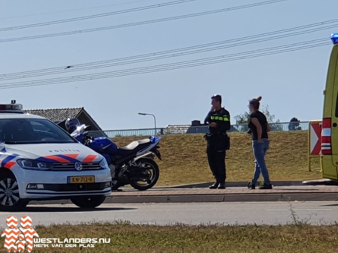 Motorrijder gewond bij ongeluk Westerlee