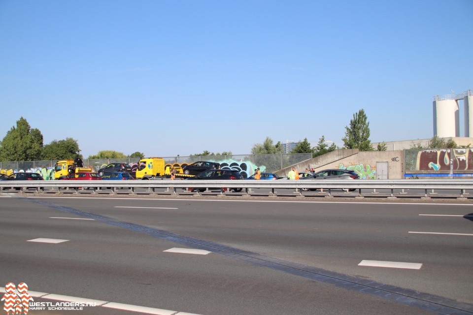 Ongeluk op de A4