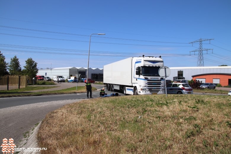 Verkeer loopt vast op N222 na ongeluk met motor