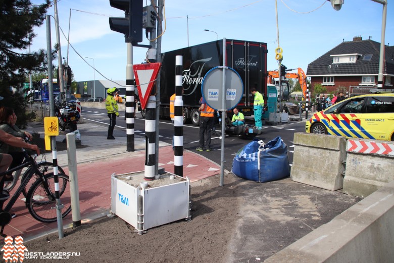 Scooterrijder gewond bij ongeluk Dijkweg/N213