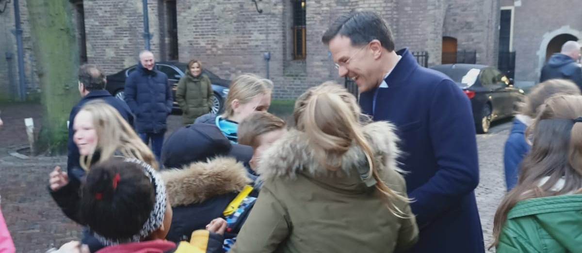 CBS de Rehoboth in gesprek met Mark Rutte