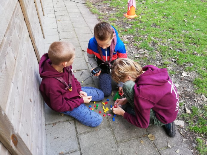 Sinterklaas doet mee aan JOTA weekend Scouting Polanen