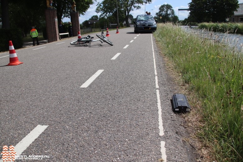 Fietser gewond bij ongeluk N468