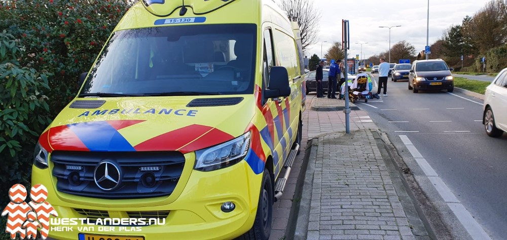 Vrouw gewond bij ongeluk Emmastraat