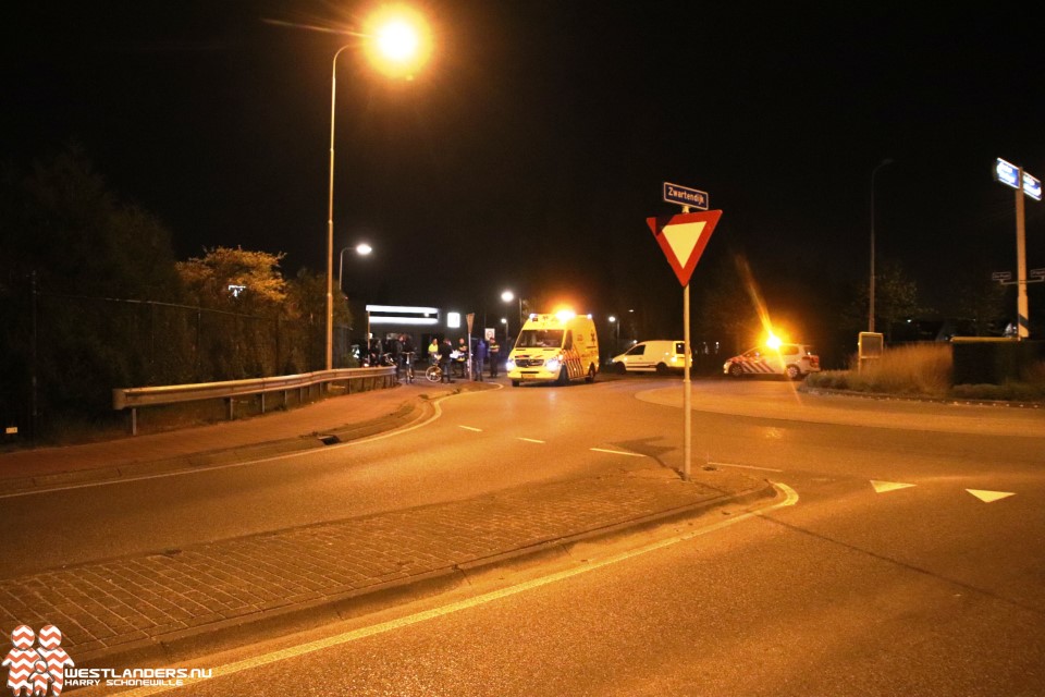 Ongeluk met fietser bij De Poel