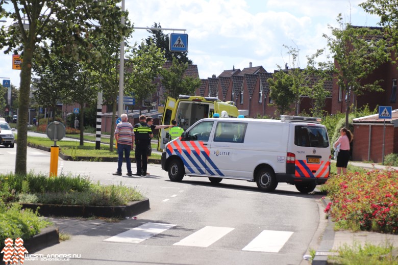 Fietsster geschept op Secretaris Verhoeffweg