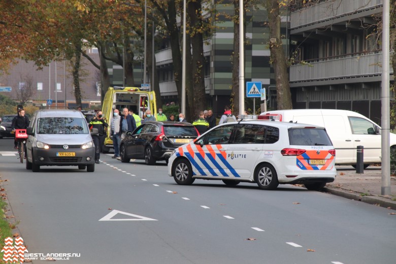 Fietsster gewond na ongeluk Stokdijkkade