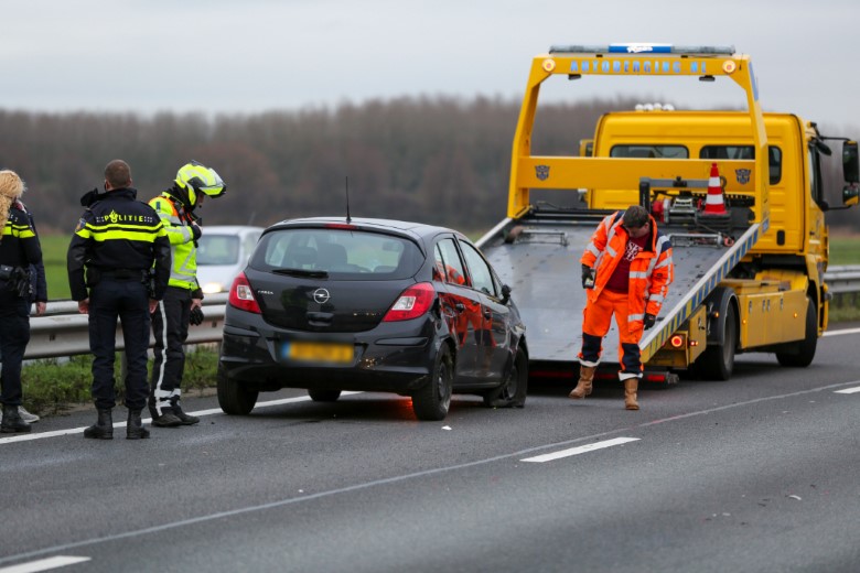 File na eenzijdig ongeluk A20