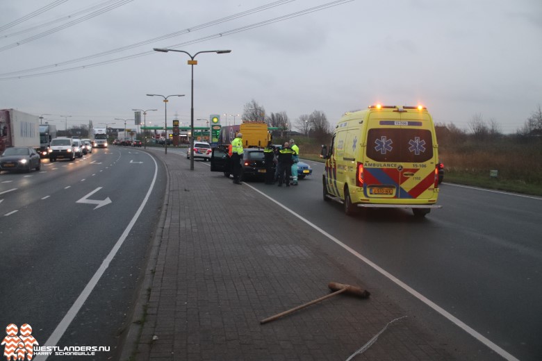 Ongeluk N211 in een dood hoekje