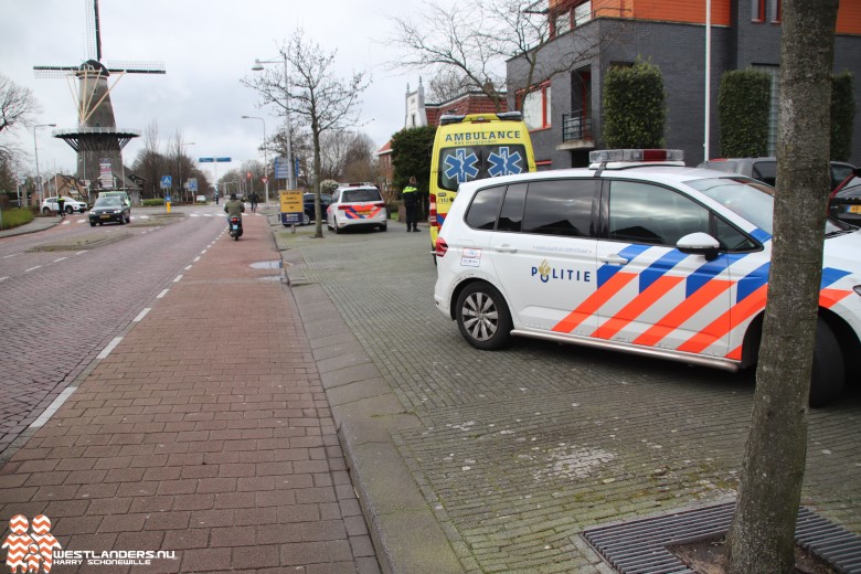 Ongeluk in een klein hoekje