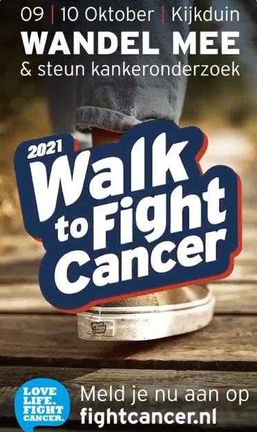 Walk to fight cancer 9-10 oktober