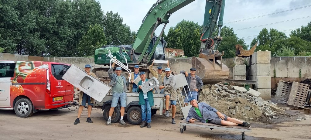 Zaterdag 23 juli Malle Pietjes Oud IJzer Inzameldag