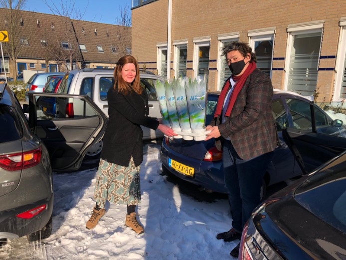 Valentijnsverwennerijen door Lionsclub Glazen Stad