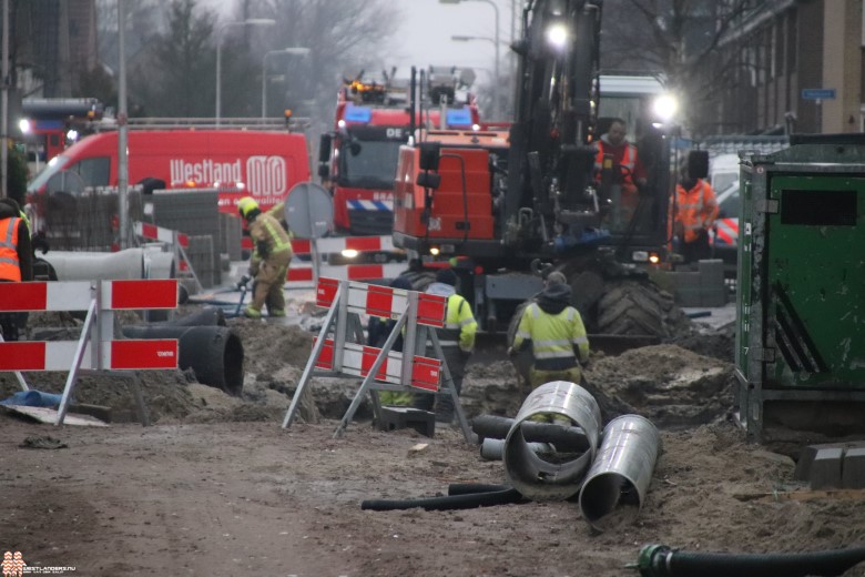 Middel hulpverlening na gaslekkage Kerklaan