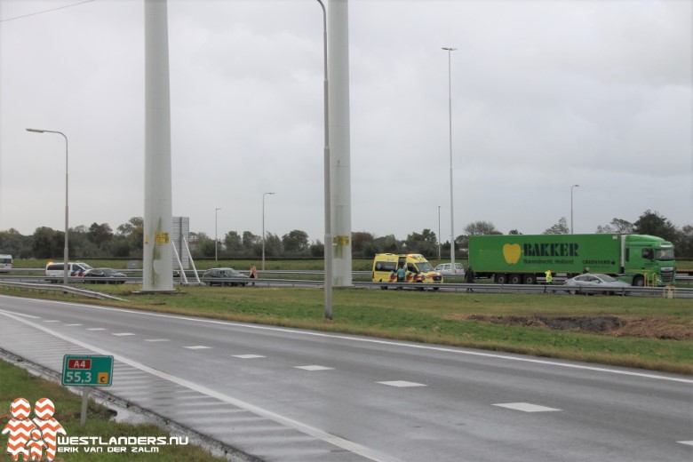 Ongeluk op de A4