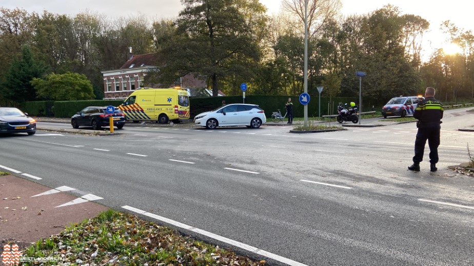 Fietsster naar het ziekenhuis