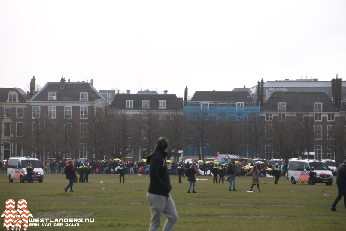 OM doet onderzoek naar incidenten bij Malieveld